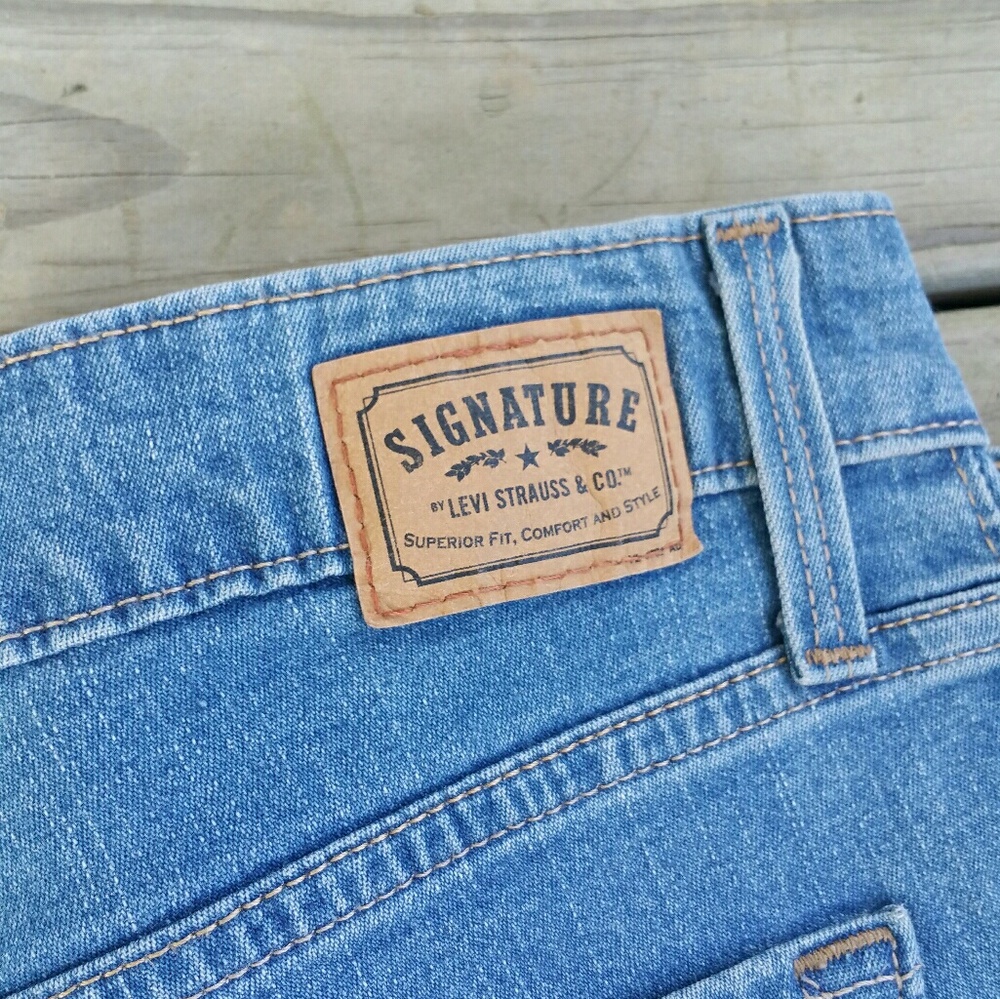 Levi's high waist mom jean bootcut